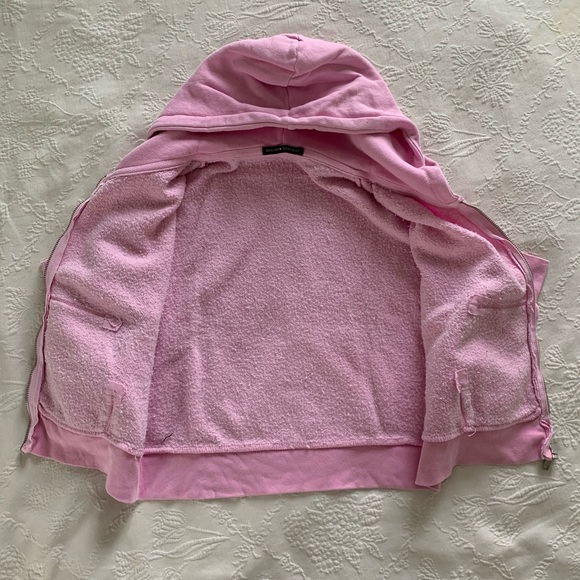 Brandy Melville pink Crystal hoodie - Picture 2 of 2